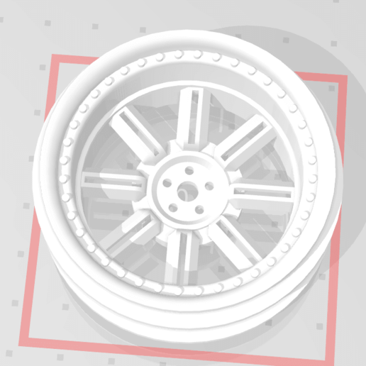 rc roda de 1 a 10 jogo tamiya carro o controle rádio hexágono 6mm deriva 3D print model - Mito3D