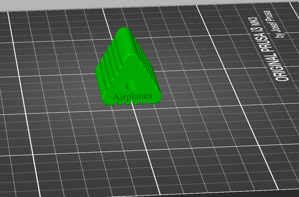 rc rad block flugzeug spiel flugzeuge 3d print model - Mito3D