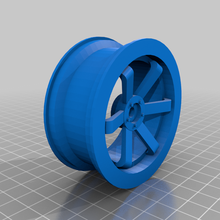 rc ruedas gramo ligero herramienta coches rcdrift coche vehiculo escala 3d impresión 3d print model - Mito3D