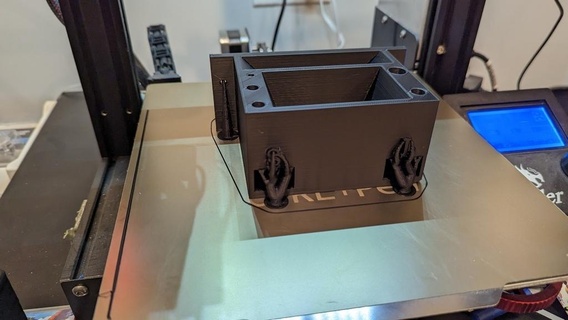 rcbs universal mano cebador caja pared montar herramienta titulares cajas 3d print model - Mito3D