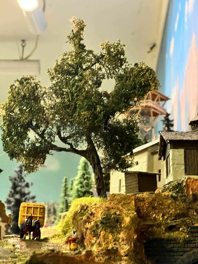 rcd tree n1 32mm scale - h0 n boardgame diorama 3d stl 2024 3d print model - Mito3D