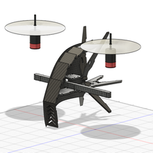 rcexplorer bicopter jogo r c veículos controle remoto multirotor 3d print model - Mito3D