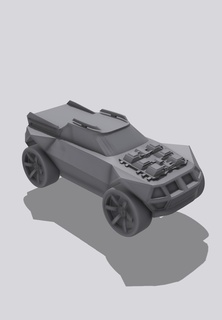 rd-08 - hot wheels vehicle car toy 3d print model - Mito3D