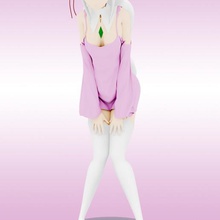 re zero emilia anime girl 3d print art praying alexandra snow figure character young jannie 3d print model - Mito3D