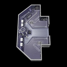 reactor us mapa Arte célula 3d print model - Mito3D