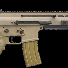 real fn cicatriz 16 modelo pistola juguete armas fuego juego revólver glock17 ak m4 Thompson granada lanzacohetes mano l 3d print model - Mito3D