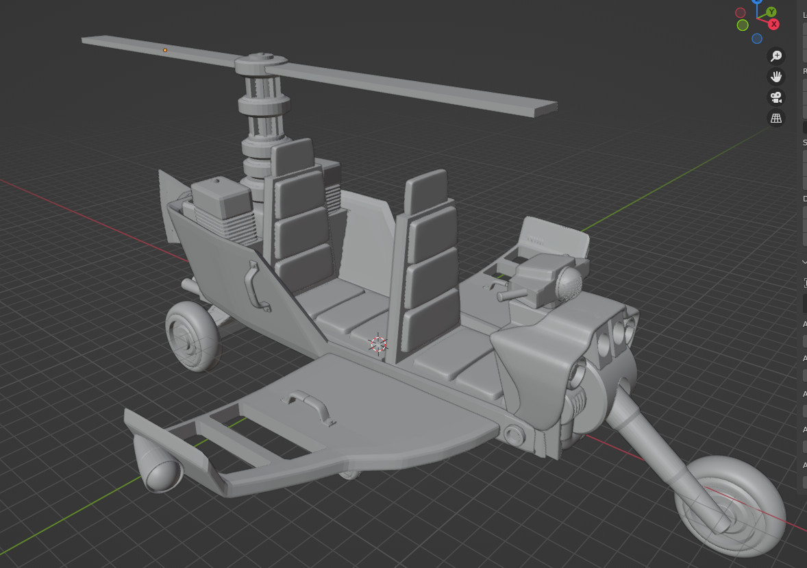 real geisterjäger ecto 2 karikatur ausführung kunst kenner spielzeuge aktion zahlen 1 3D print model - Mito3D