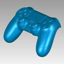 real palanca mando sony estación juegos dualshock 3d escanear controlador joypad juego vídeo video game 3d print model - Mito3D