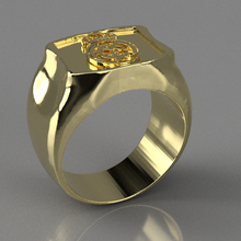 real madrid ring jewelry 3d print model - Mito3D
