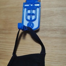 gerçek Oviedo maske anahtar askı Kraliyet anahtarlar 3d print model - Mito3D