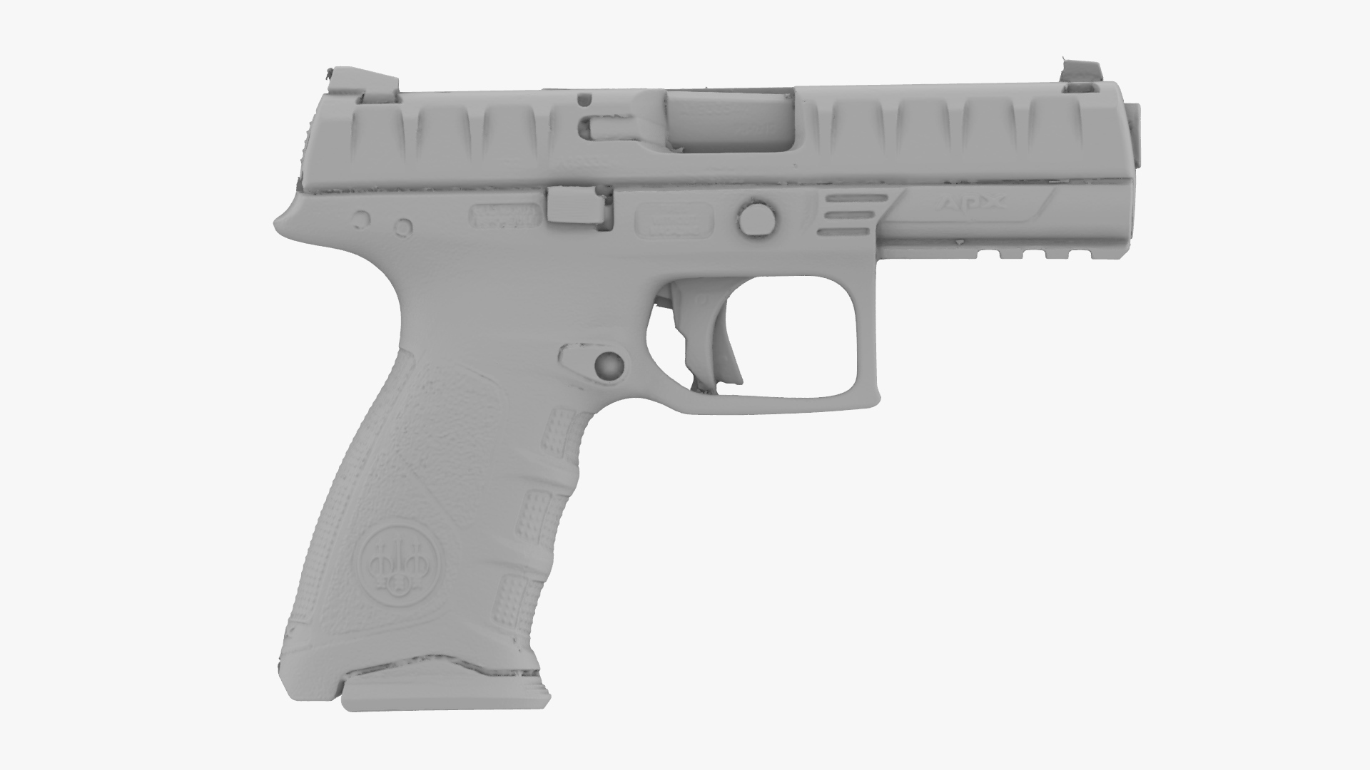 real scan beretta apx 3D print model - Mito3D