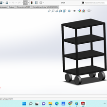 real size shelf 3d print model - Mito3D