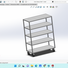 real size shelf 3d print model - Mito3D