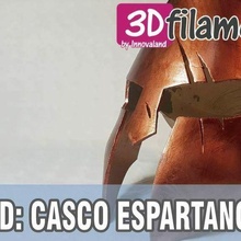 real espartano casco Moda espartanos disfraz 3d print model - Mito3D