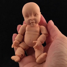 realistische artikuliert, Miniatur baby Puppe ein Stück verschiedene 3d print model - Mito3D