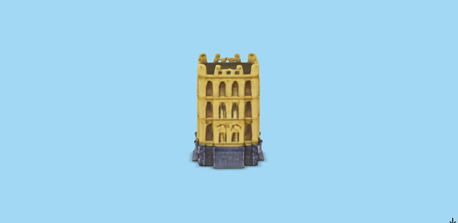 realistic castle tour 3d print model - Mito3D