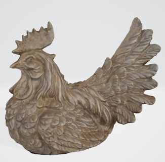 realistic chicken Art farm country animal toy 3d print model - Mito3D