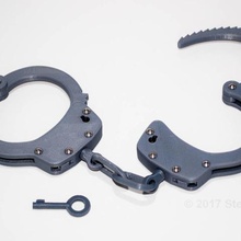 realistic handcuffs gadget 3d print model - Mito3D