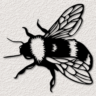 realistico miele ape parete arte arredamento 2d bumble insetto vespa calabrone fiori primavera api Ape casa Basso poli giardino 3d print model - Mito3D