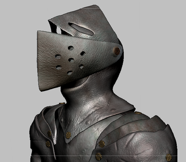 realistic knight armor decorative movable 3d print model - Mito3D