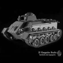 realistic sci-fi apc tracks armored armoured personnel carier chimera basilisk manticore hellhound astra militarum imperial guard tank bmp 3d print model - Mito3D