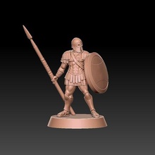 realm eros soldier pose 2 miniature stl file game wargame tabletop 3d print model - Mito3D