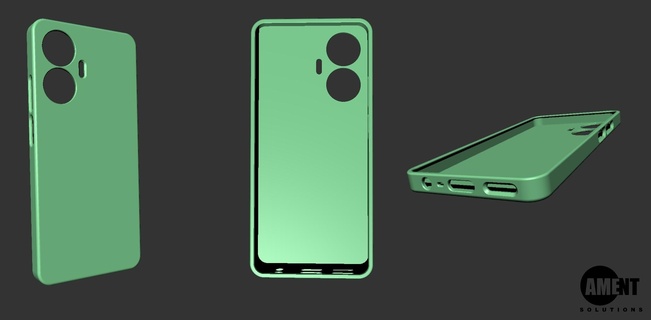 Gerçek c55 durum kılıf xiaomi telefon gadget seyyar akıllı android örtmek 5g a54 3d print model - Mito3D
