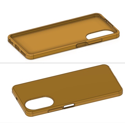 realme c67 case smartcase cover housing phone smartphone mobile xiaomi my tpu flexible 3d print model - Mito3D
