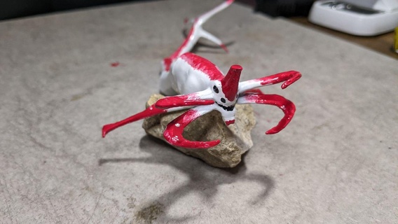 mietitrice Leviatano articolato giocattolo figura subnautica creatura 3d print model - Mito3D