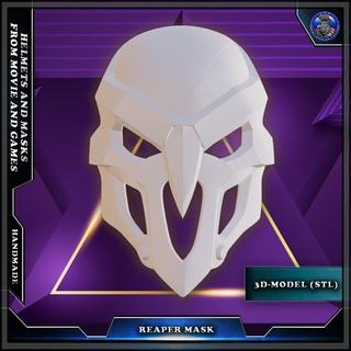 reaper mask overwatch 2 cosplay helmet 3d print model - Mito3D