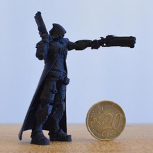 reaper overwatch fisso arte 3d print model - Mito3D