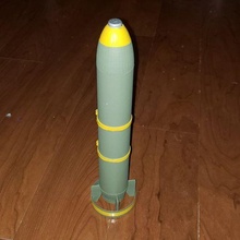 rear eject bomb rocket 18mm motors diy 3d print model - Mito3D