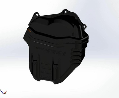 rear head cover ducati sbk 3d print model - Mito3D