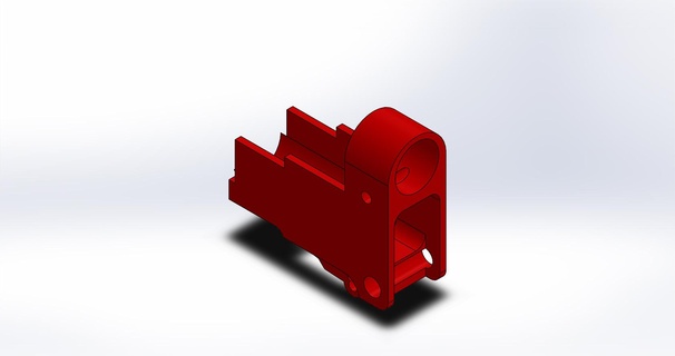 posteriore vista gas bloccare ak cyma gioco airsoft aeg 3d print model - Mito3D