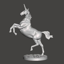 crianza unicornio miniatura modelo fantasía juegos dnd 3d print model - Mito3D