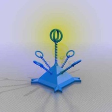 reasonable plastowave quantum flux vibes detector pyramid various hobby 3d print model - Mito3D