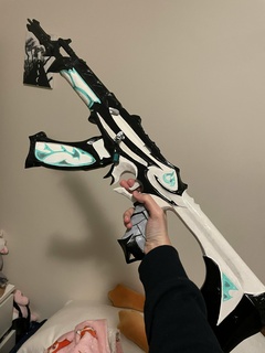 reaver vandalo valoroso vipera jett reyna vita taglia cosplay pistola 3d print model - Mito3D