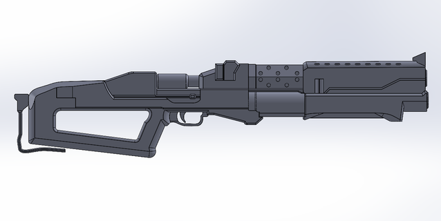 rebecca pistole cyberpunk edgerunner stl gratuito gioco ps4 ps5 3d print model - Mito3D