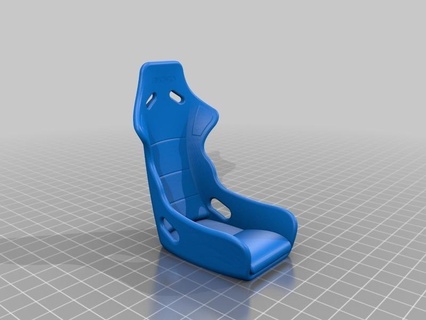 recaro asiento coche vehiculo Sparco automotor 3d print model - Mito3D