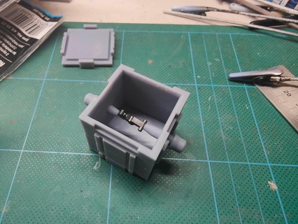 refundición plantilla caja pequeña objetos 30mm modelos menor partes adecuado fundición Gunpla 3d print model - Mito3D