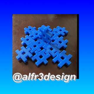 incasso modulo giocattolo adulti bambino anima parti blocchi 3dpring impresion3d miscelatore Lavori solidi 3d print model - Mito3D