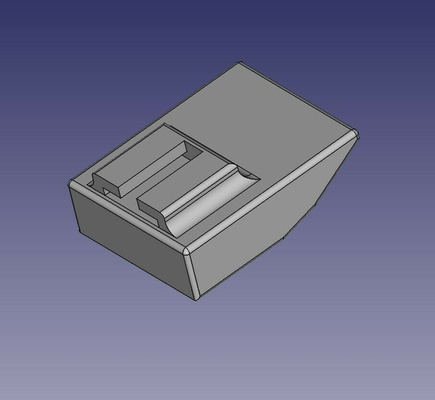 recarregável mini rgb luz 3 ângulo suporte conduziu pequeno gadget 3d print model - Mito3D