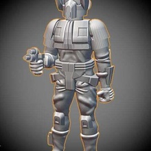 recon trooper legione star wars giocattolo 3d print model - Mito3D