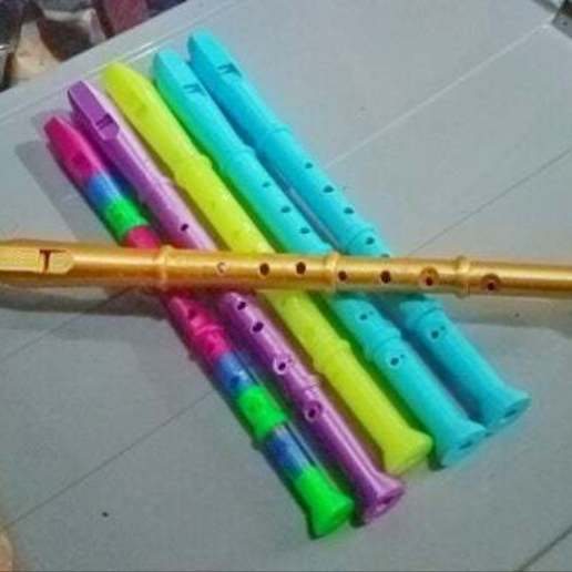 recorder v3 flute instrument musical music 3D print model - Mito3D