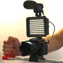 registrazione luce palmare stabilizzatore telecamera gadget treppiedi Fai fotografia video blog lumix microfono 3d print model - Mito3D