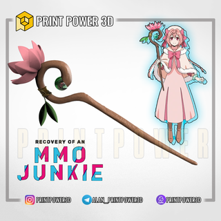 recovery mmo junkie lily cosplay anime baculo yuta sakurai crosier 3d print model - Mito3D