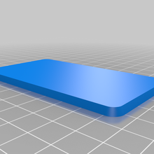 Rechteck Base Pack Magnet Stand 3d print model - Mito3D