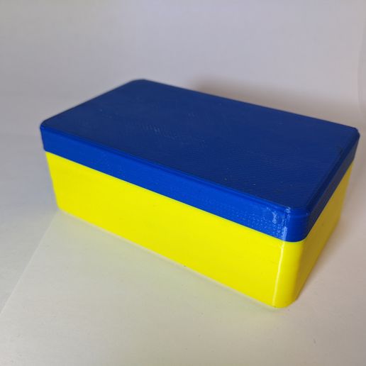 rectangular box - mini size 3D print model - Mito3D