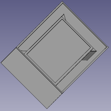 retangular post final a casa 3d print model - Mito3D