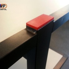 le tube rectangulaire de la fin pac 25x50 mm bouchon maison en place insérer fiche forme les pièces rechange 3d print model - Mito3D